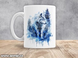 Hrnek - 0399 - Forest - Vlk v krajině 03